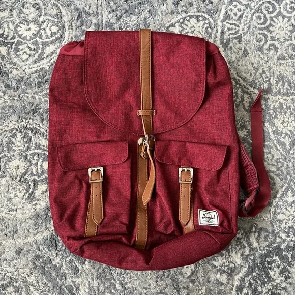 herschel backpack maroon Nova – Herschel Supply Co. USA Keep essentials in place with a front pocket organizer and key clip Backpack Herschel Supply Co. Classic